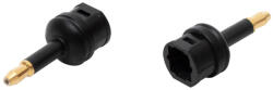 Somogyi Elektronic 11922 Toslink-Mini Toslink adapter, optikai csatlakozó (11922) - bipi