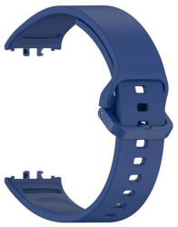 Samsung Galaxy Fit3 SM-R390, szilikon pótszíj, állítható, sötétkék