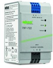 WAGO DC tápegység 85-264VAC-be 130-373VDC-be 22-28VDC-ki 5A-ki stabilizált 4M WAGO - 787-722 (787-722)