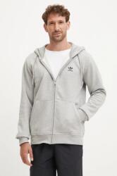 Adidas felső szürke, férfi, sima, kapucnis, IY7354 - szürke M