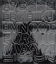  Öntapadós matrica, 3 cm-es, betűlap, fekete (500 - 30FEK) - kellekanyagonline