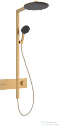 Hansgrohe RAINDANCE ALIVE S 1 jet termosztátos zuhanyrendszer, szálcsiszolt bronz 24582140 (24582140)