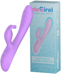 Desirel Hop & Buzz Bunny - nyuszis, csiklókaros vibrátor (lila) - erotikasziget