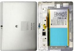 Huawei MediaPad M2 10.0 - Akkumulátor Fedőlap + Akkumulátor (Moonlight Silver) - 02351PGS, 02351FMT, 02350NXP, 02351CWE Genuine Service Pack, Moonlight Silver