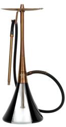 Oduman Orion Hookah Bronze Body-Black Glass