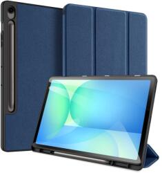 Dux Ducis DOMO Husă rabatabilă pentru Samsung Galaxy Tab S10 FE+ albastră