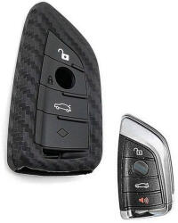  BMW 3-4 gombos szilikontok karbon (SBM033KA)