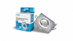 LED Labs Ceiling lighting point fitting QUADRO glass square - transparent (LAB-20-0000-18)