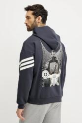 Adidas felső x Mandalorian szürke, férfi, nyomott mintás, kapucnis, JI5720 - szürke XL