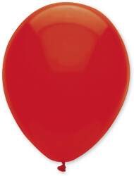Globos Lufi, latex, d30 50 db, vér piros (G-126)