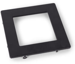 Avide Alu panel keret fekete négyzet Avide (AVI ACRPXX S 6W ALU ERB)