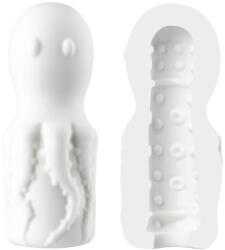 SuckMeToys White Octo - prémium maszturbátor érzéki élvezetekhez