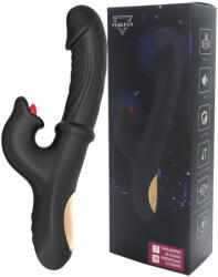 Wilson - lökő csiklókaros vibrátor (fekete) (8032766644015) - pajkospajtas
