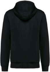 Kariban Uniszex cipzáros kapucnis vastag pulóver, Kariban KA4008, Black-L (ka4008bl-l)