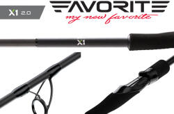Favorite Pergető bot Favorite X1 "Perch-Street Stick" 722ML-T (2, 18m Up to 15g) Fast
