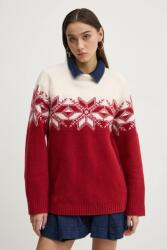 Abercrombie & Fitch pulóver női, bordó, KI150-4316 - burgundia S