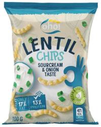 Lencse Chips Hagymás Tejfölös, 100gr (Oho! ) (4770149213888  13/02/2026)