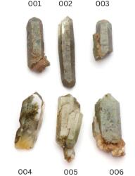  Cuart cu Epidot Natural Brut - Piatra Regenerarii si Transformarii Interioare - 26-44 x 9-16 x 7-11 mm - ( XL ) - 1 Buc