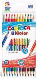 CARIOCA BiColor kétvégű színes ceruza (12db) - 42991