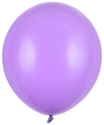 Partydeco Strong 17" (43cm-es) Latex léggömb, Levendula lila (LUFI127662)