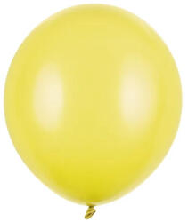 Partydeco Strong 17" (43cm-es) léggömb, Méz-Sárga (LUFI462909)