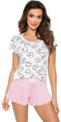 Donna Pijama dama DONNA SHEEP SHORT alb-roz: L (31379 L)