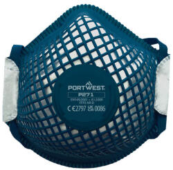 Portwest P271 Ergonet FFP2 Szelepes Légzésvédő (10 db) (P271WHR)