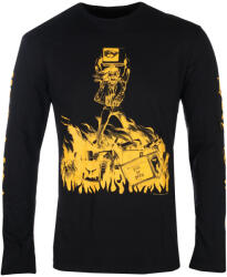 ROCK OFF Tricou bărbătesc cu mânecă lungă Iron Maiden - Holy Smoke Isolated Yellow - ROCK OFF - IMLST200MB