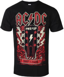 NNM tricou bărbați AC/DC - PWRUP Guitar - Black - 51436900