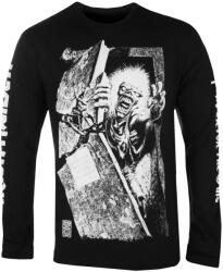 ROCK OFF Tricou bărbați cu mânecă lungă Iron Maiden - No Prayer Grave Isolated - ROCK OFF - IMLST209MB