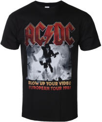 NNM tricou bărbați AC/DC - European Tour 1988 - Black - 51437700