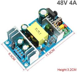 Modulshop AC-DC Kapcsoló üzemű táp modul 48V, 4A, 200W