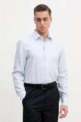 HUGO BOSS len ing galléros, slim, 50539206 - kék 40