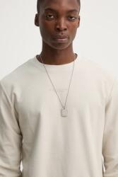 G-Star RAW pamut hosszúujjú bézs, sima, D25166-D617 - bézs S