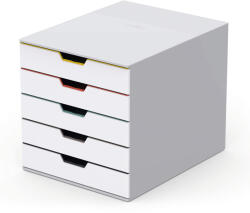 DURABLE Suport documente birou 5 sertare, DURABLE Varicolor Mix