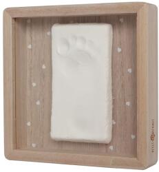 Petit Artichaut Rama din lemn cu Kit amprenta - PRINT BOX - PRETTY HEARTS - Petit Artichaut