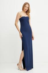Elisabetta Franchi ruha sötétkék, maxi, egyenes, ABR4652E2 - sötétkék 36