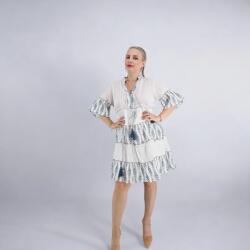 Ie traditionala Rochie cu fir lame Lea