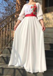 Ie traditionala Rochie eleganta lunga Martha