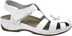 Dr. Feet Sandale piele naturala Dr. Feet 2018 alb