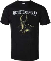 Plastic head Мъжка тениска bathory - goat (yellow) - black - plastic head - ph13351