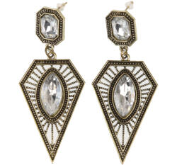 Jewelry & watches обеци JEWELRY & WATCHES - Triangle - K8_White