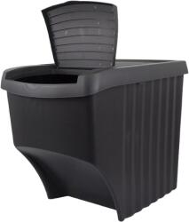 Excellent Houseware Cos gunoi Excellent Houseware, polipropilena, 40x30x33 cm, 20 l, negru (KO-Y54230540SG) Cos de gunoi