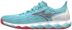 Mizuno Wave Enforce Tour CC - tanager turquoise/fiery coral 2/white - Türkiz