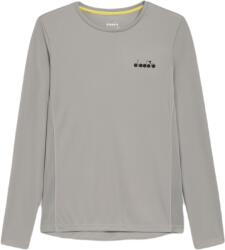 Diadora L. Long Sleeve Core Tee - silver metalized - Szürke