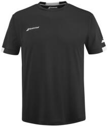 Babolat Play Crew Neck Tee Men - black/black - Fekete