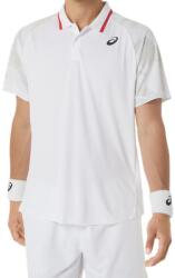 Asics Court Graphic Polo-Shirt - Fehér