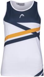 Head Performance Tank Top W - print performance/orange - Többszínű, Narancssárga