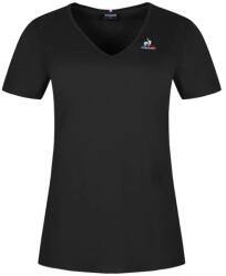 Le Coq Sportif ESS Tee SS Col V No. 1 W - black - Fekete