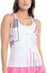 Lucky in Love Prep It Up Tank w/Bra - white - Fehér